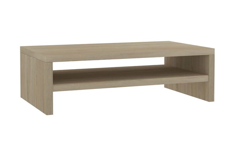 Skjermstativ sonoma eik 42x24x13 cm sponplate - Brun - Møbler - Bord - Kontorbord - Skrivebord