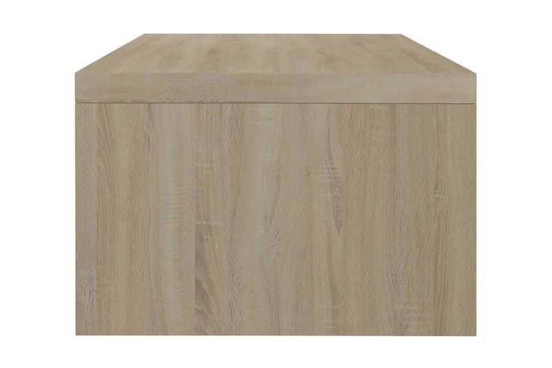 Skjermstativ sonoma eik 42x24x13 cm sponplate - Brun - Skrivebord