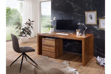 Skrivbord & datorbord Wohnling Trä, Natur - Møbler - Bord - Kontorbord - Skrivebord