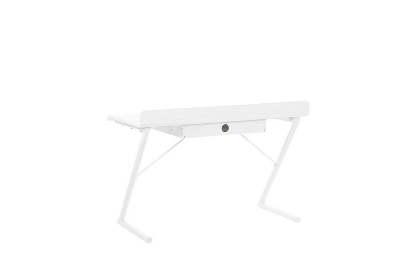 Skrivebord 120 x 60 cm Hvit/Lyst tre FOCUS - Hvit - Møbler - Bord - Kontorbord - Skrivebord