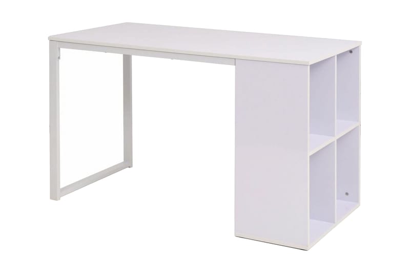 Skrivebord 120x60x75 cm hvit - Møbler - Bord - Kontorbord - Skrivebord