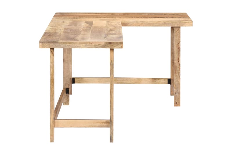 Skrivebord 180x120x76 cm heltre mango - Møbler - Bord - Kontorbord - Skrivebord