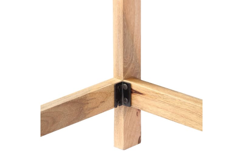 Skrivebord 180x120x76 cm heltre mango - Møbler - Bord - Kontorbord - Skrivebord