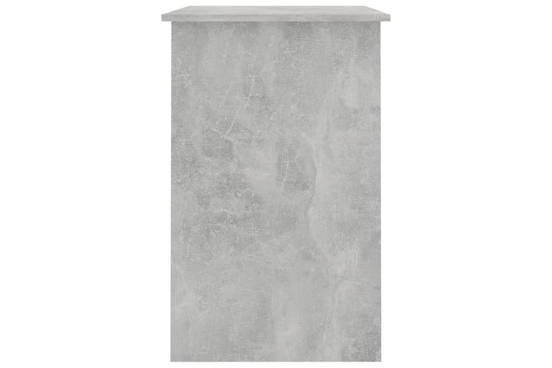 Skrivebord betonggrå 100x50x76 cm sponplate - Grå - Møbler - Bord - Kontorbord - Skrivebord