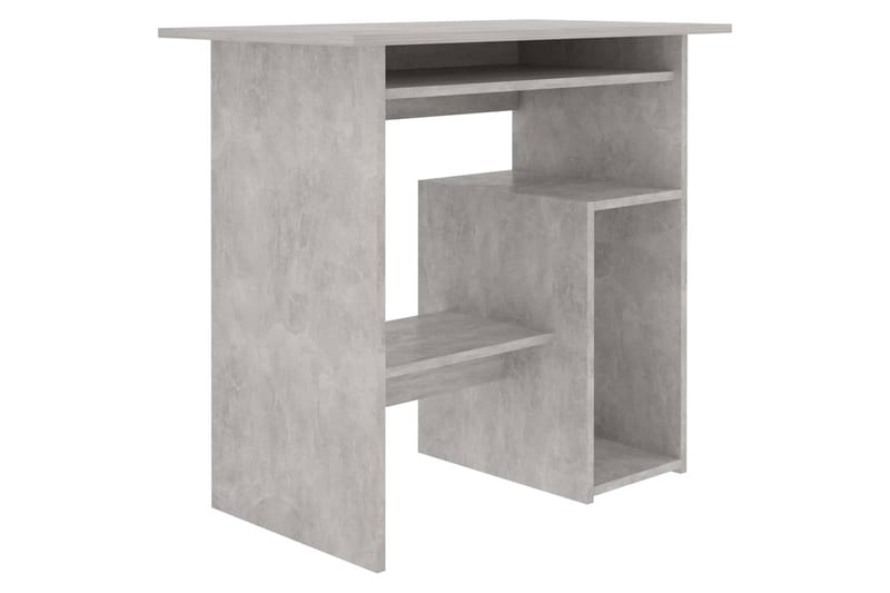 Skrivebord betonggrå 80x45x74 cm sponplate - Møbler - Bord - Kontorbord - Skrivebord