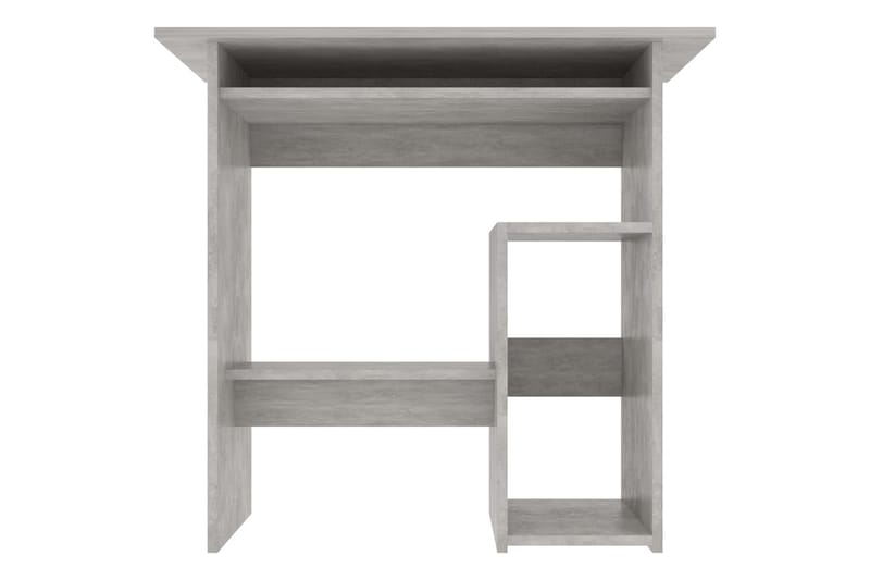 Skrivebord betonggrå 80x45x74 cm sponplate - Møbler - Bord - Kontorbord - Skrivebord