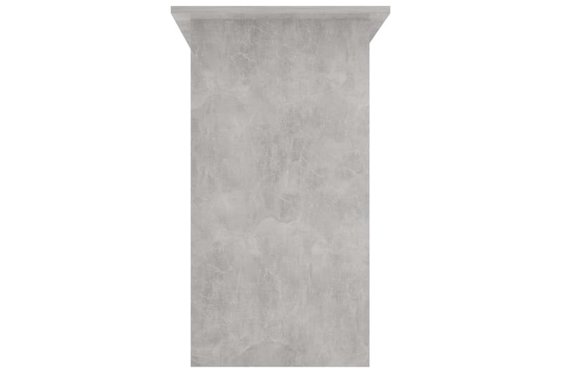 Skrivebord betonggrå 80x45x74 cm sponplate - Møbler - Bord - Kontorbord - Skrivebord