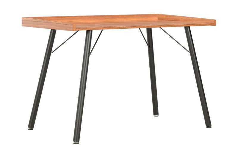 Skrivebord brun 90x50x79 cm - Brun - Møbler - Bord - Kontorbord - Skrivebord