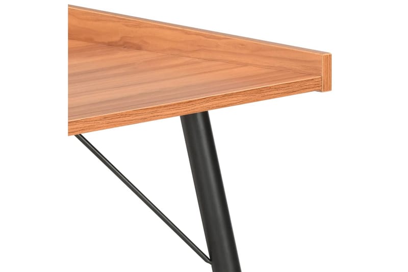 Skrivebord brun 90x50x79 cm - Brun - Møbler - Bord - Kontorbord - Skrivebord