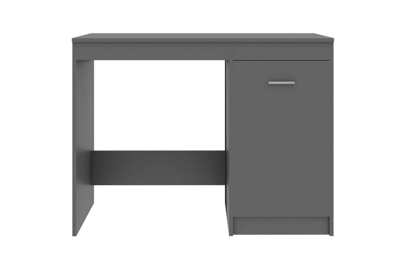 Skrivebord grå 100x50x76 cm sponplate - Grå - Skrivebord