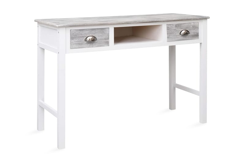 Skrivebord grå 110x45x76 cm tre - Grå - Skrivebord
