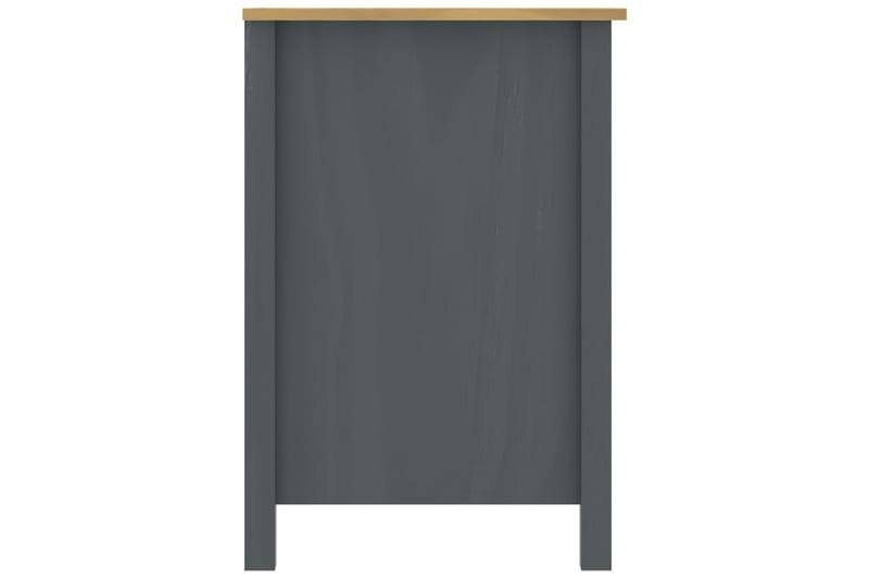 Skrivebord Hill Range grå 150x50x74 cm heltre furu - Skrivebord