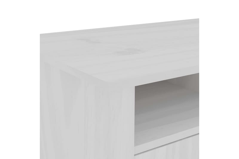 Skrivebord Hill Range hvit 150x50x74 cm heltre furu - Skrivebord