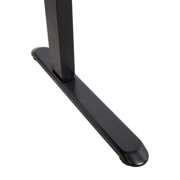 Skrivebord HOME4YOU Ergo Fit med 1 motor 122x62x73,5-118 cm Svart - Svart - Møbler - Bord - Kontorbord - Skrivebord - Hev og senkbart skrivebord