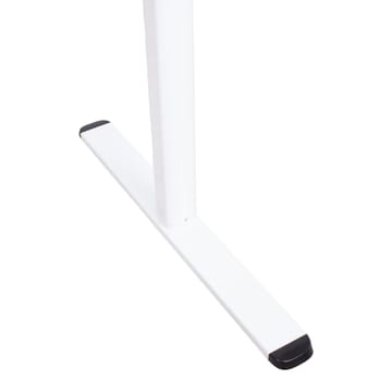 Skrivebord HOME4YOU Ergo Light med 1 motor 120x60x72,5–117,5 cm Hvit - Hvit - Møbler - Bord - Kontorbord - Skrivebord - Hev og senkbart skrivebord