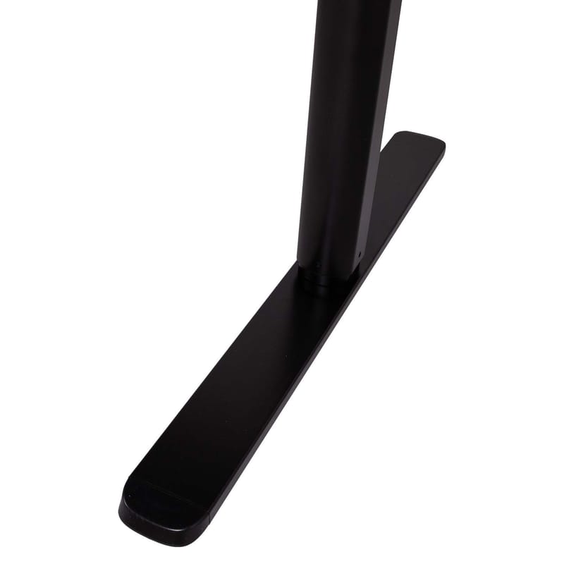 Skrivebord HOME4YOU Ergo Light med 1 motor 120x60x72,5–117,5 cm Svart - Svart - Møbler - Bord - Kontorbord - Skrivebord - Hev og senkbart skrivebord