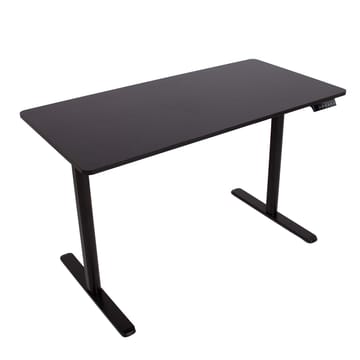 Skrivebord HOME4YOU Ergo Light med 1 motor 120x60x72,5–117,5 cm Svart - Svart - Møbler - Bord - Kontorbord - Skrivebord - Hev og senkbart skrivebord