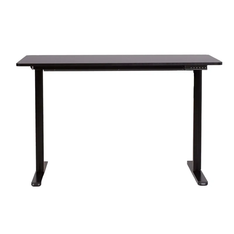 Skrivebord HOME4YOU Ergo Light med 1 motor 120x60x72,5–117,5 cm Svart - Svart - Møbler - Bord - Kontorbord - Skrivebord - Hev og senkbart skrivebord