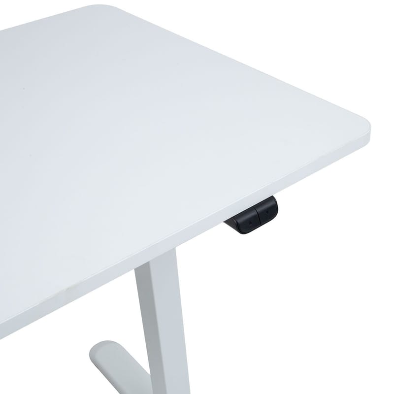 Skrivebord HOME4YOU Ergo Light med 1 motor 120x60x73-118 cm Hvit - hvit - Møbler - Bord - Kontorbord - Skrivebord - Hev og senkbart skrivebord
