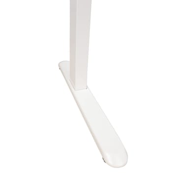 Skrivebord HOME4YOU Ergo med 1 motor 120x60x72-121 cm eik/hvit - eik/hvit - Møbler - Bord - Kontorbord - Skrivebord - Hev og senkbart skrivebord