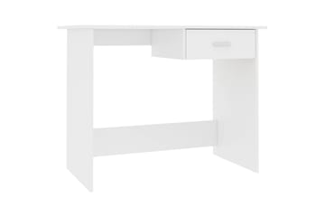 Skrivebord hvit 100x50x76 cm sponplate - Hvit - Møbler - Bord - Kontorbord - Skrivebord