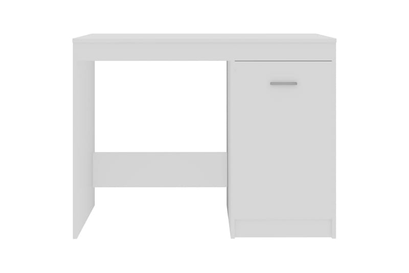 Skrivebord hvit 100x50x76 cm sponplate - Hvit - Møbler - Bord - Kontorbord - Skrivebord