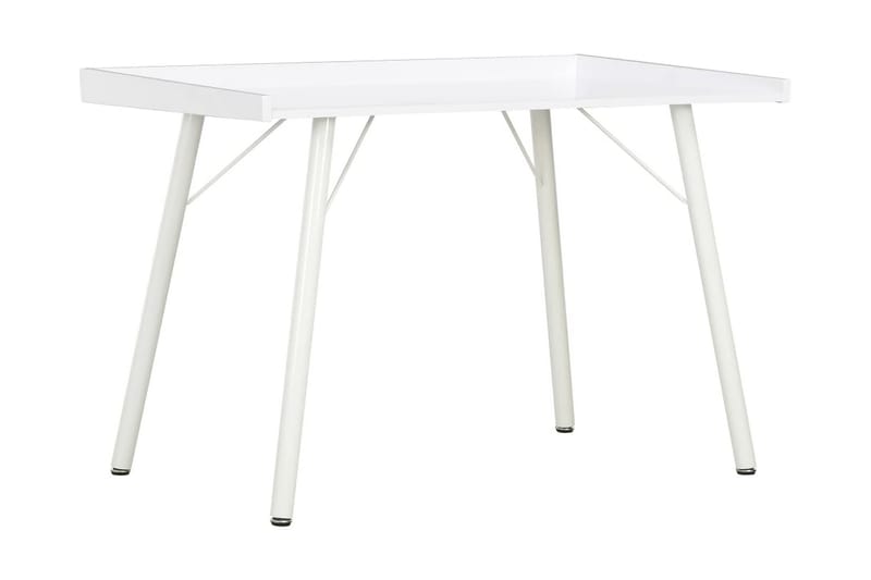 Skrivebord hvit 90x50x79 cm - Hvit - Møbler - Bord - Kontorbord - Skrivebord
