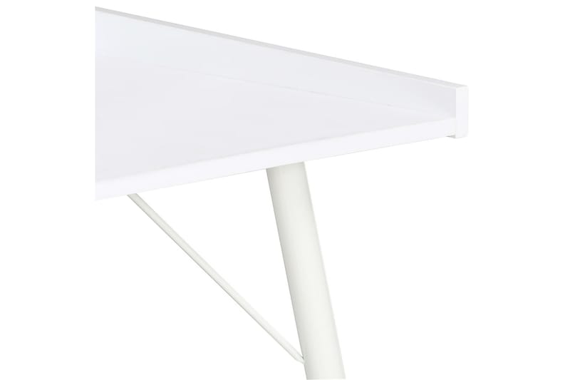 Skrivebord hvit 90x50x79 cm - Hvit - Skrivebord