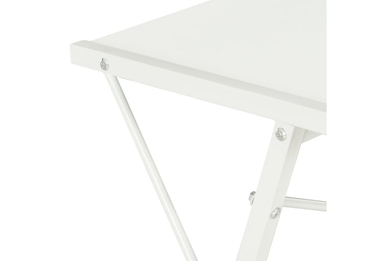 Skrivebord med hylle hvit 116x50x93 cm - Hvit - Møbler - Bord - Kontorbord - Skrivebord