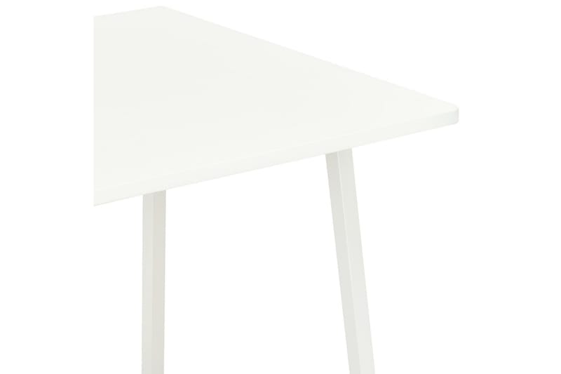 Skrivebord med hylleenhet hvit 102x50x117 cm - Hvit - Skrivebord