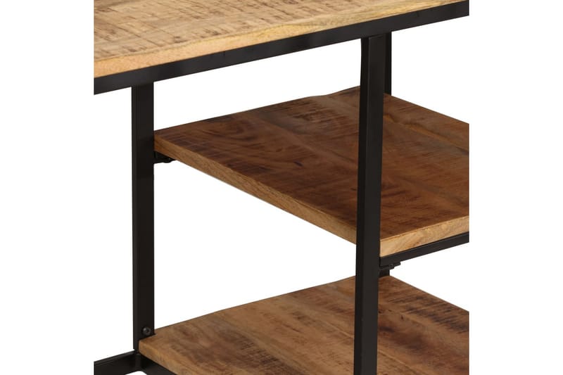 Skrivebord med sammenleggbar krakk heltre mango 115x50x76 cm - Møbler - Bord - Kontorbord - Skrivebord