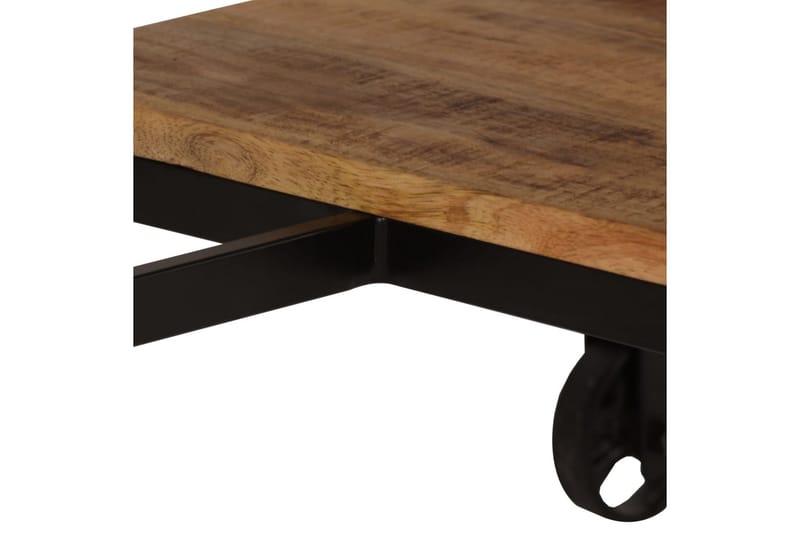 Skrivebord med sammenleggbar krakk heltre mango 115x50x76 cm - Skrivebord
