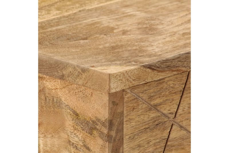 Skrivebord med skuffer heltre mango 110x50x76 cm - Møbler - Bord - Kontorbord - Skrivebord