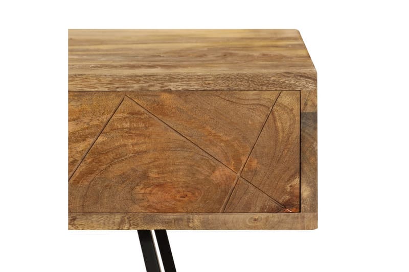 Skrivebord med skuffer heltre mango 110x50x76 cm - Skrivebord
