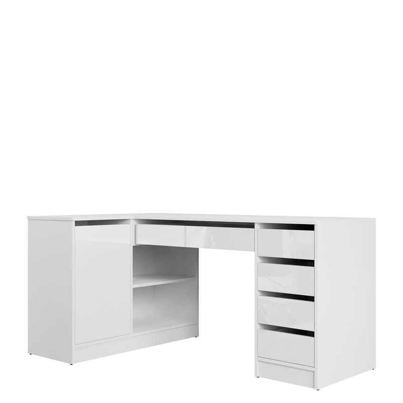 skrivebord NO_BRAND Hjørneskrivebord/sminkebord ADA elfenben, undefined