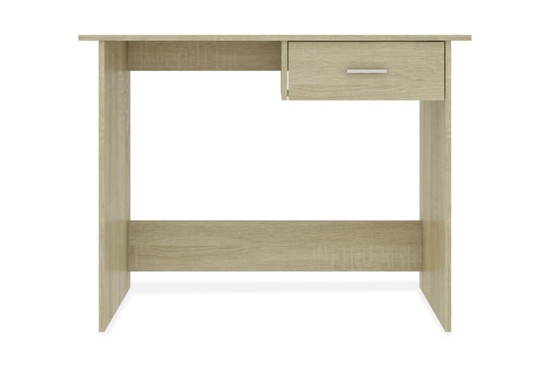 Skrivebord sonoma eik 100x50x76 cm sponplate - Brun - Møbler - Bord - Kontorbord - Skrivebord