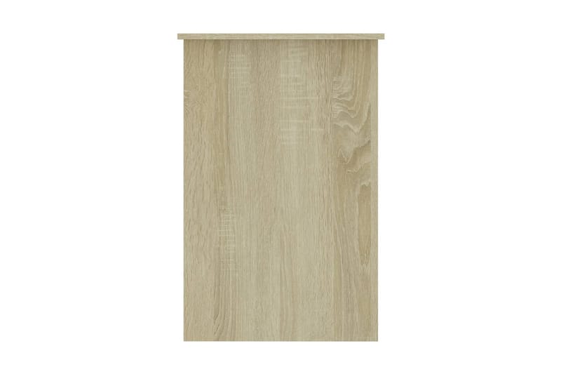 Skrivebord sonoma eik 100x50x76 cm sponplate - Brun - Møbler - Bord - Kontorbord - Skrivebord