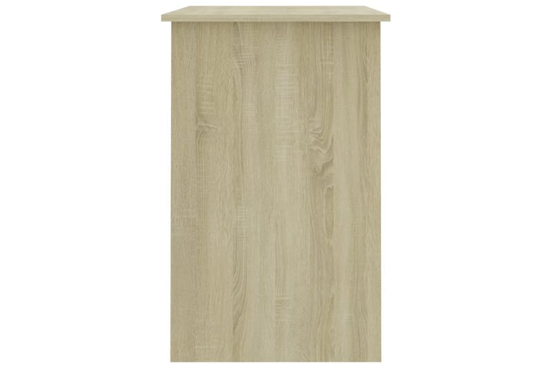 Skrivebord sonoma eik 100x50x76 cm sponplate - Brun - Møbler - Bord - Kontorbord - Skrivebord