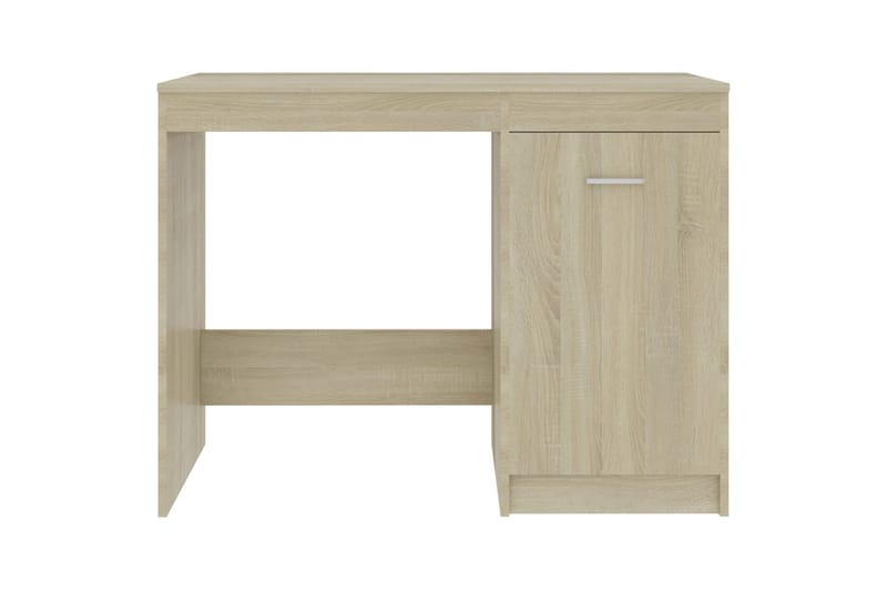 Skrivebord sonoma eik 100x50x76 cm sponplate - Brun - Møbler - Bord - Kontorbord - Skrivebord
