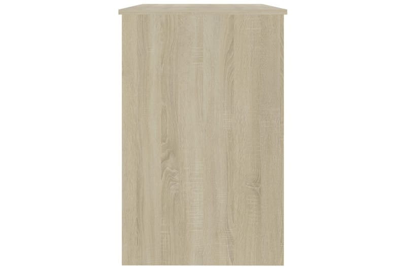 Skrivebord sonoma eik 100x50x76 cm sponplate - Brun - Møbler - Bord - Kontorbord - Skrivebord