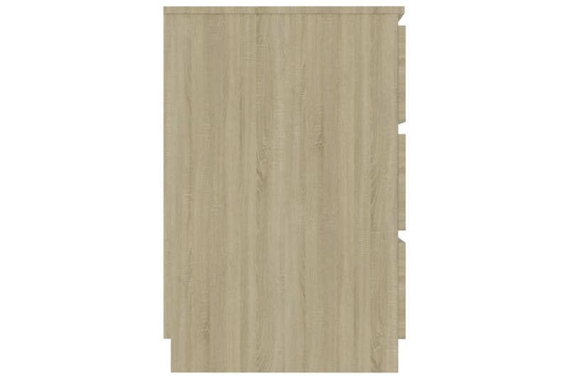Skrivebord sonoma eik 140x50x77 cm sponplate - Brun - Møbler - Bord - Kontorbord - Skrivebord