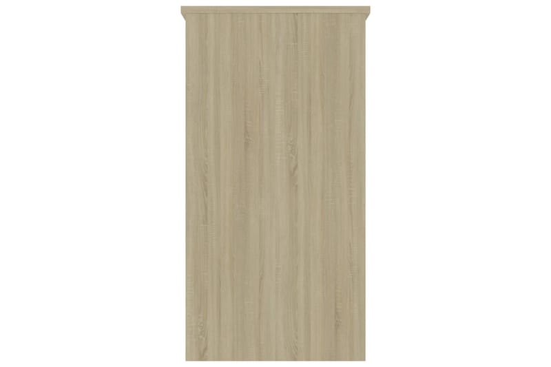 Skrivebord sonoma eik 80x40x75 cm sponplate - Brun - Møbler - Bord - Kontorbord - Skrivebord
