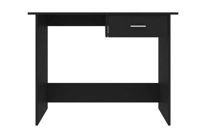 Skrivebord svart 100x50x76 cm sponplate - Svart - Møbler - Bord - Kontorbord - Skrivebord