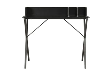 Skrivebord svart 80x50x84 cm - Svart - Møbler - Bord - Kontorbord - Skrivebord