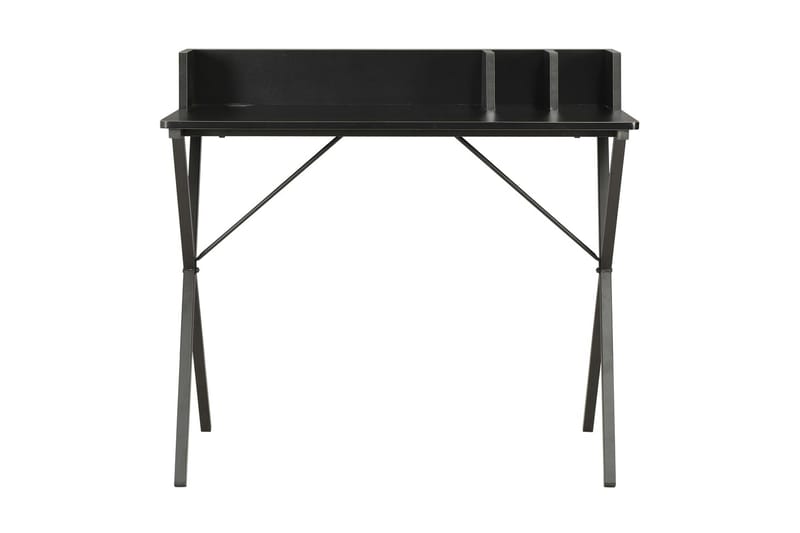 Skrivebord svart 80x50x84 cm - Svart - Skrivebord