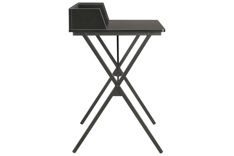 Skrivebord svart 80x50x84 cm - Svart - Skrivebord