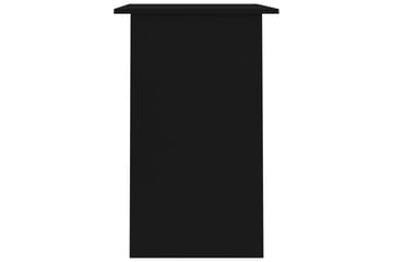 Skrivebord svart 90x50x74 cm sponplate - Svart - Møbler - Bord - Kontorbord - Skrivebord