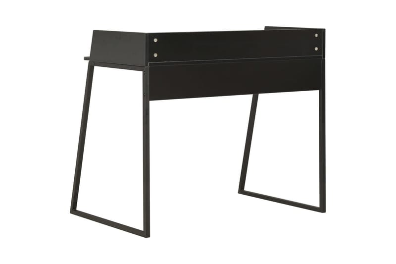 Skrivebord svart 90x60x88 cm - Svart - Skrivebord