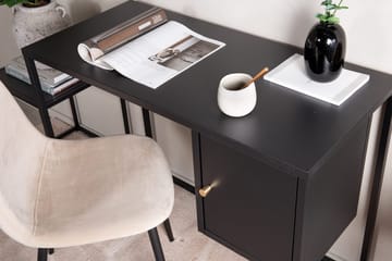 Skrivebord Venture Home Bakal Svart 95 x 45 - svart - Møbler - Bord - Kontorbord - Skrivebord - Hev og senkbart skrivebord
