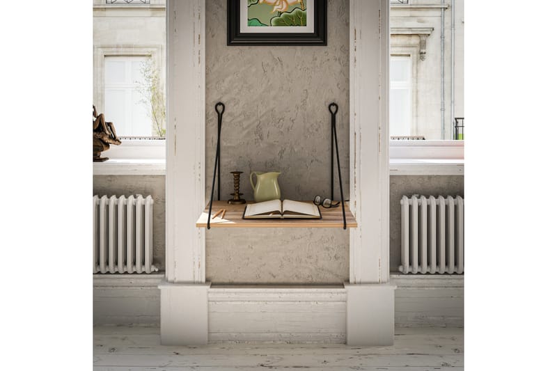 Sotinge Veggskrivebord 70 cm - Brun - Skrivebord